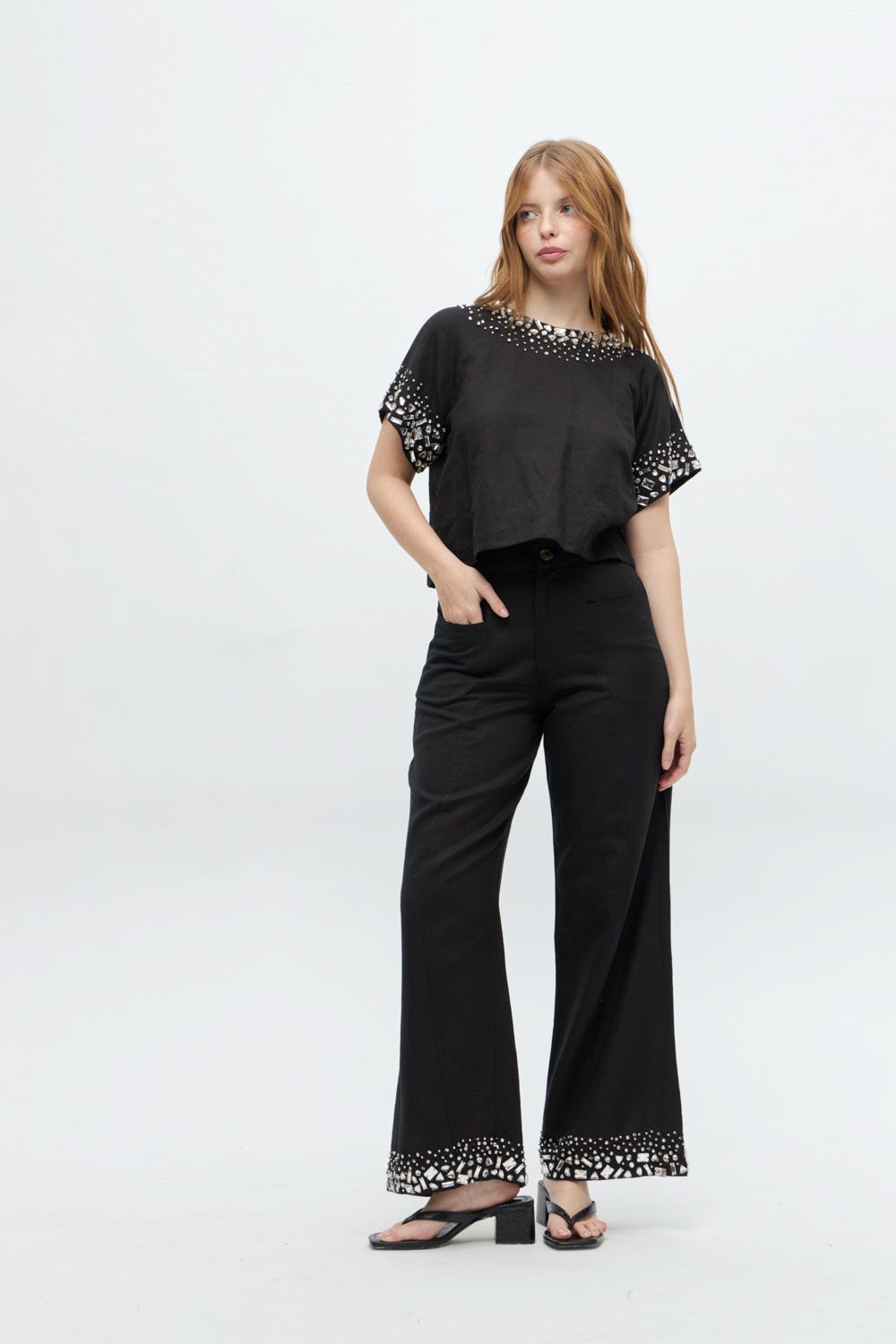 Pantalon Atenas negro xl